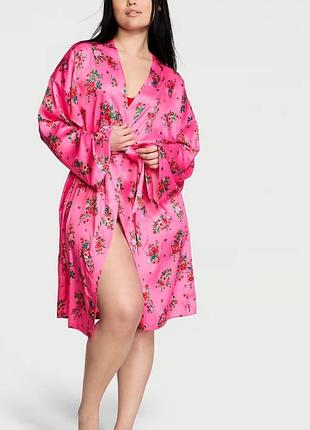 Сатиновий халат victoria’s secret оригінал жіночий