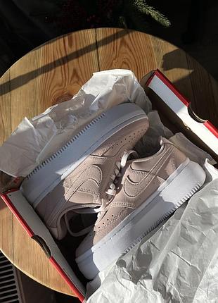 Кросівки nike air force 1 (пудрові)