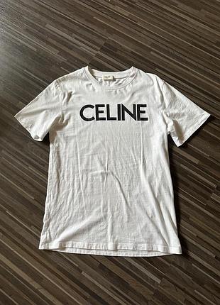 Футболка біла celine
