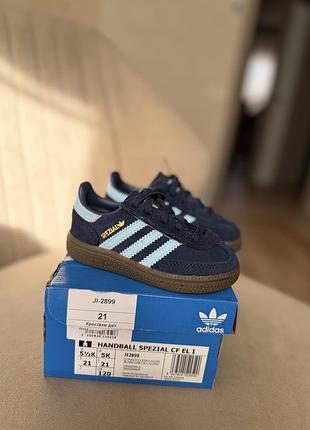 Дитячі замшеві кросівки adidas originals handball spezial