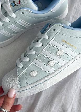 Кросівки adidas superstar hello kitty