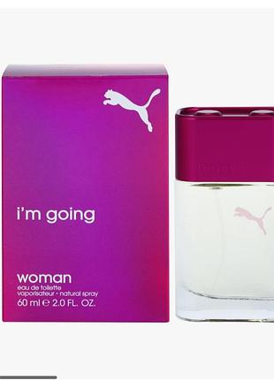 Puma i'm going туалетная вода для женщин оригинал 60 мл тестер