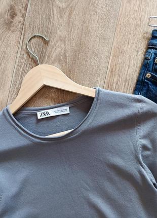 Серый лонг zara 2