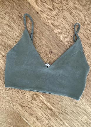 Топ zara m котоновий