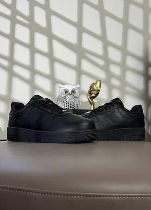 🌺женские кроссовки nike air force 1 '07 black