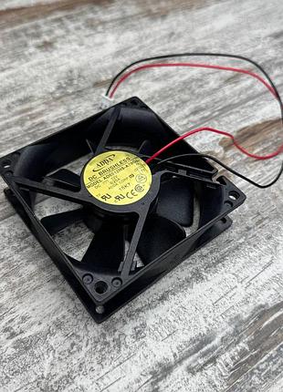 Вентилятор для корпусу 80 мм 8025, 12в 0.2а, 2-pin, кулер охолодження пк та блоків живлення