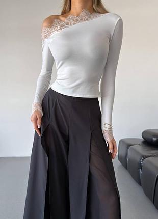 Женский лонгслив