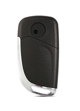 Корпус выкидного ключа chevrolet 3 кнопки dkt0269 hu100 под чип