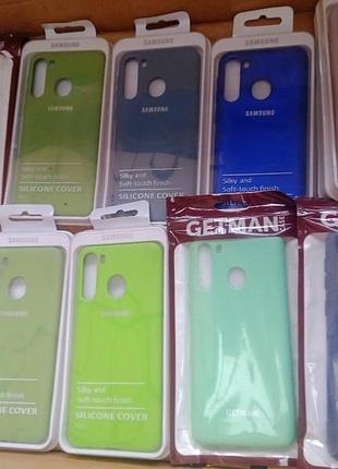 Чехол silicone cover full protective (а) для samsung galaxy a21 колир питайте.