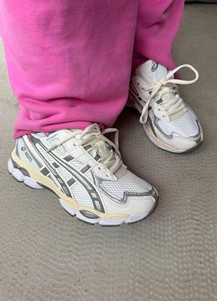 Asics gel-nyc 2055 cream white grey