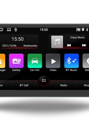 Автомагнитола 9 дюймов android 11 2/32 гб wi-fi gps 2 din 4x60 вт мультимедиа k802
