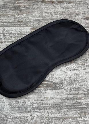 Чорна маска для сну — зручна маска для очей для подорожей, відпочинку та глибокого сну