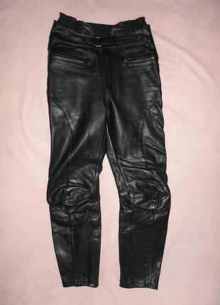 Эксклюзивные кожаные мотоштаны «intra» (leather натуральная кожа)