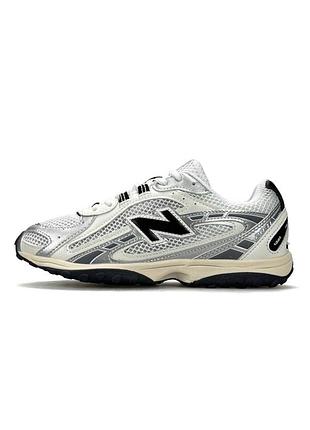 Жіночі кросівки new balance 204l white metallic black