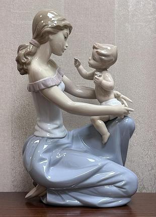 Фарфоровая статуэтка lladro «один для тебя, один для меня».