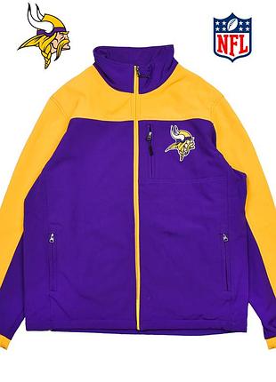 Чоловіча куртка з флісом вболівальників nfl vikings l