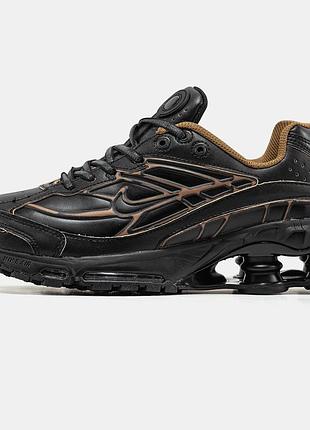 👟 кроссовки nike shox ride 2 sp black brown/наложка bs👟
