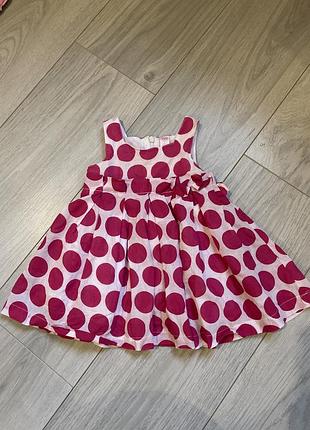 Сукня для дівчинки 6-9 місяців