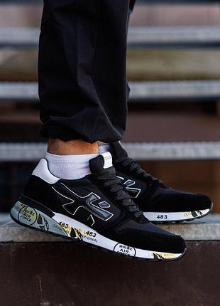Premiata mick black white 7