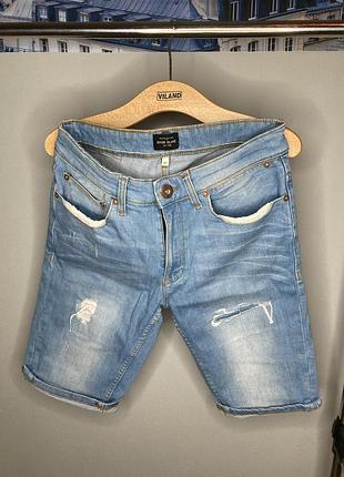 Джинсовые шорты river island с рваными деталями 2