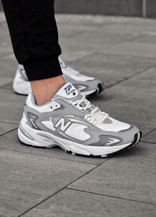Чоловічі кросівки new balance 725 світло сірі