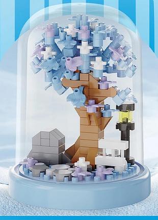 Мини-конструктор в колбе «winter tree» m3158 3