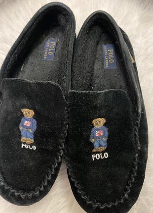 Мокасини капці замшеві polo ralph lauren 170326 9