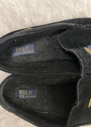 Мокасини капці замшеві polo ralph lauren 170326 3