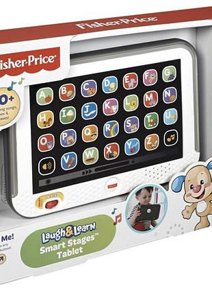 Детский обучающий умный планшет с технологией smart stages (укр.) fbr86 fisher price