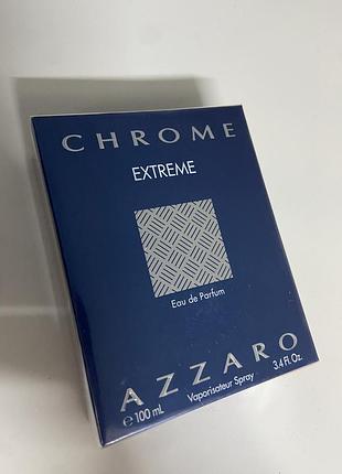 Azzaro chrome extreme парфумована вода для чоловіків 100 мл