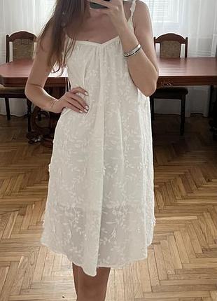 Біла літня сукня 2
