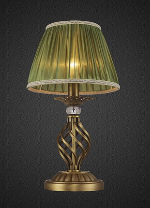 Настольная лампа с абажуром golden - Чехия