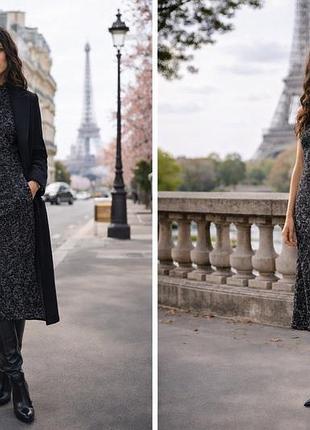 Жакардова сукня zara