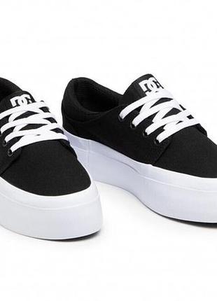 Стильные кеды кеди кроссовки на платформе dc shoes 37-37,5p