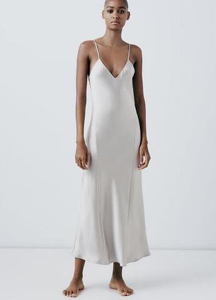 Сукня zara сіра