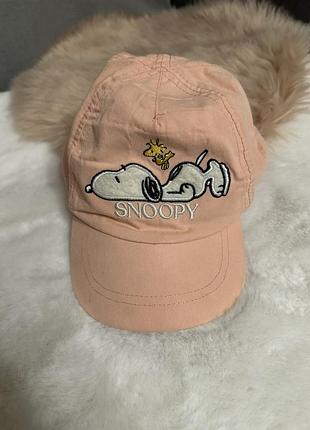 Классная кепка snoopy zara, персиковая кепка, бейсболка, кепка, панамка, панама