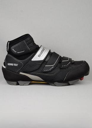 Велокросівки чоловічі shimano sh-mw81 gtx gore-tex mtb велотуфлі веловзуття велочеревики гірські взуття оригінал 43 р/27.2 см  northwave sidi scott