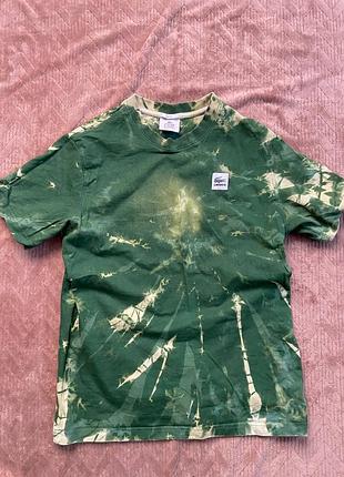 Футболка на короткий рукав lacoste tie dye
