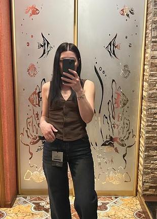 Жіночі джинси wide leg.