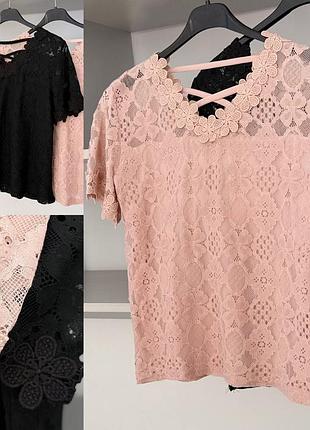 Блуза мереживна