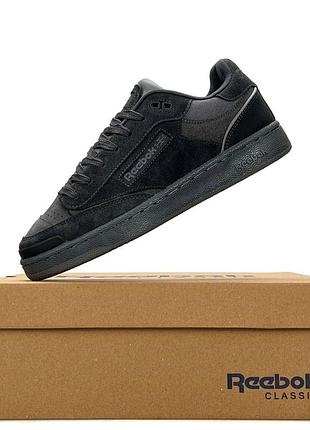 Reebok club c dark grey 3