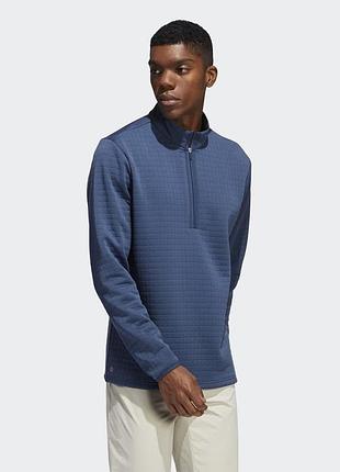 Пуловер с 1/4 застежкой мужской роз. s от adidas новый