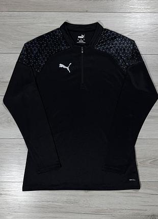 Нова спортивна кофта лонгслів puma drycell quarter-zip, m, оригінал