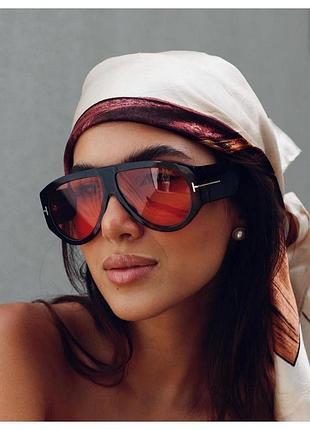 Сонцезахисні окуляри маска tom ford bronson ft1044 52s