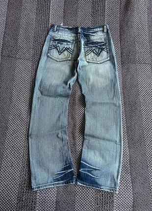 Fishbone штани чоловічі street style oversized faded washed джинси оригінал б у