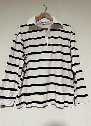 Лонгслів оверсайз, розмір м, 100% котон