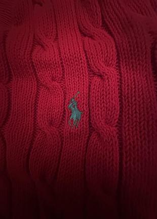 Светр червоний ralph lauren 2