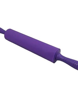 Скалка для теста a-plus силиконовая (10zhs) фиолетовый