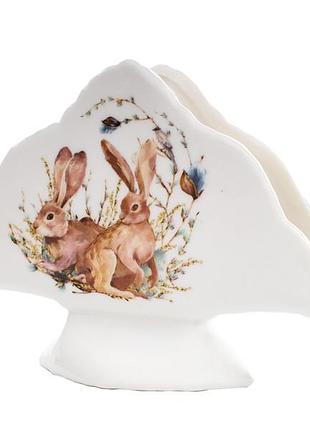 Салфетница фарфоровая easter time 15 см 1985-231