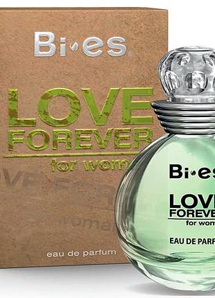 Парфюмированная вода женская bi-es love forever green 90 мл би ес лав форевер грин
